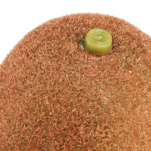 Article Kiwi fruit décoratif réaliste artificiel 7,5 cm