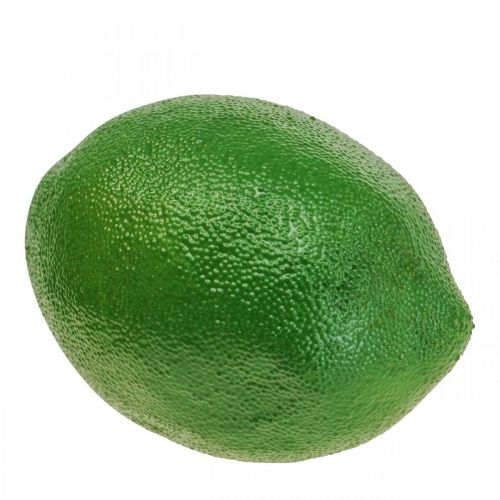 Floristik24 Fruit déco citron vert artificiel Fruit artificiel Ø6cm L9cm