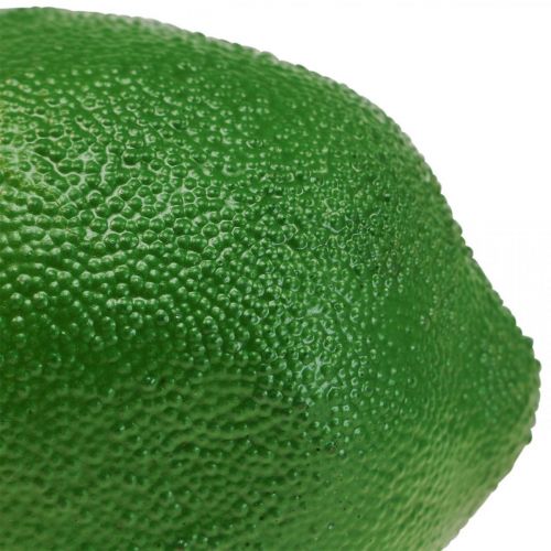 Article Fruit déco citron vert artificiel Fruit artificiel Ø6cm L9cm