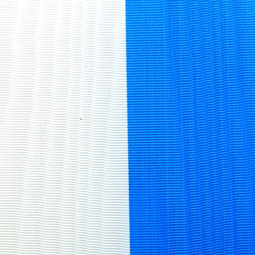 Article Rubans pour couronne moirés bleu-blanc