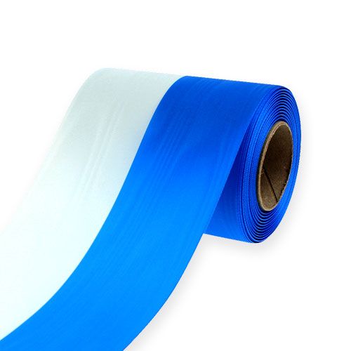 Bandes de couronne moiré bleu-blanc 125 mm