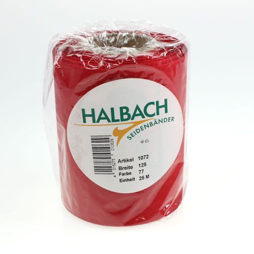 Article Ruban de couronne rouge 125mm 25m
