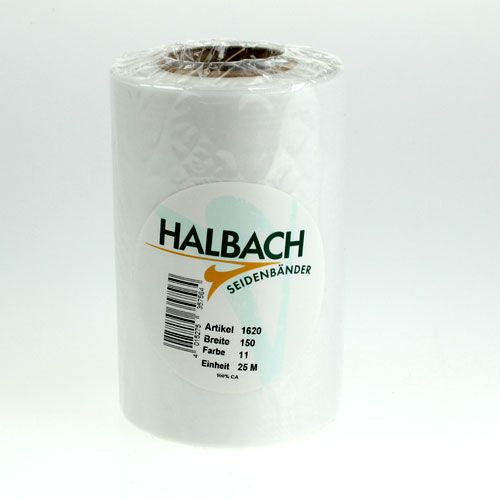 Article Ruban couronne blanc 150mm 25m