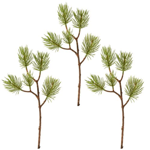 Floristik24 Branches de pin artificielles Branches de Noël 28cm 6 pcs