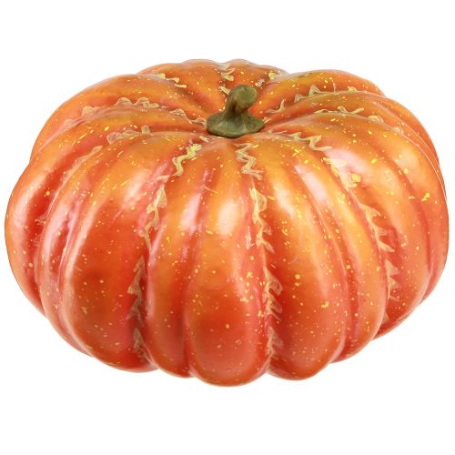 Article Citrouille artificielle orange légume artificiel automne Ø27cm