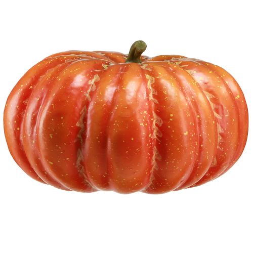 Article Citrouille artificielle orange légume artificiel automne Ø27cm