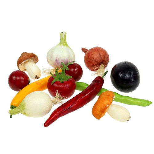 Floristik24 Assortiment de légumes artificiels