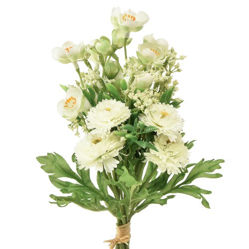 Article Fleurs artificielles décoration bouquet de fleurs artificielles Jasmin Bellis artificiel 30cm