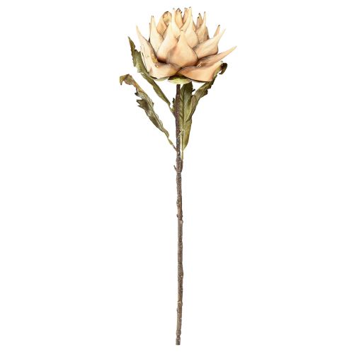 Article Plante artificielle artichaut crème aspect sec Ø15cm 73cm