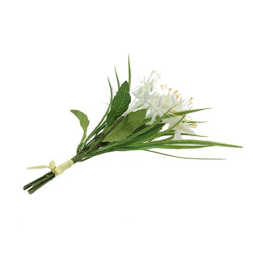 Floristik24 Bouquet de fleurs de décoration blanc 26 cm