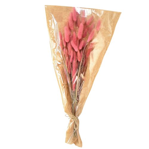Article Lagurus Herbe Queue de Lapin Séchée Rose L45cm 50g