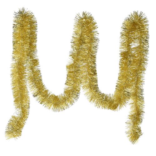 Floristik24 Guirlande de guirlandes dorées glamour 270 cm – Parfaite pour des décorations festives et élégantes