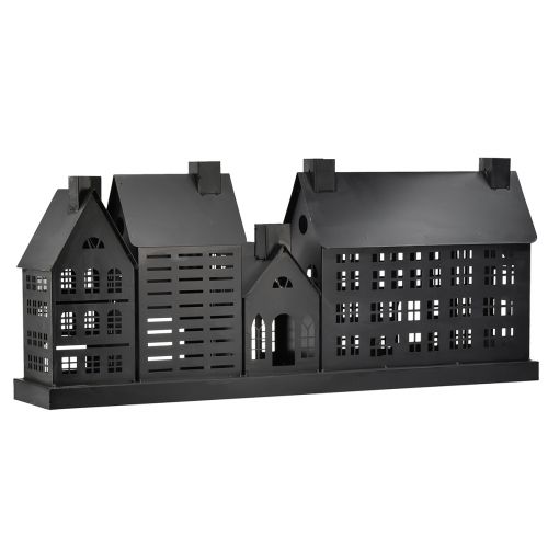 Floristik24 Lampes anthracite en métal 80x15x35 cm – décoration de table élégante