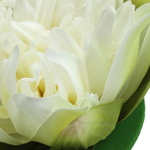 Article Crème de fleur de lotus artificielle 13cm 4pcs
