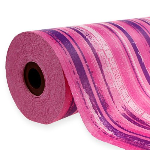 Manchette en papier 25 cm 100 m rose