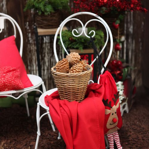 Article Cônes Maritima crème-vanille mixte 5-18cm 25 pcs