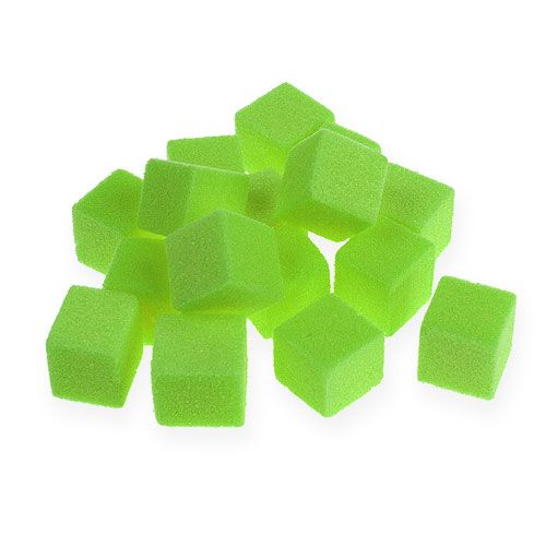 Floristik24 Mini cube mousse humide vert 300p