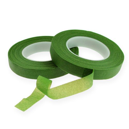 Floristik24 OASIS® Flower Tape vert clair 13mm 2pcs