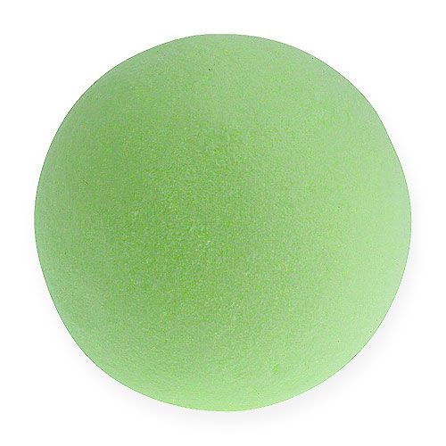 Article Boules de mousse florale couleur verte 9 cm (lot de 4)