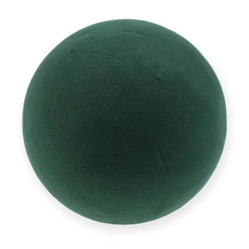 Floristik24 Boule en mousse florale grande verte Ø25cm