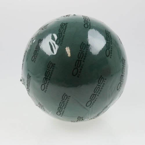 Article Boule en mousse florale grande verte Ø25cm