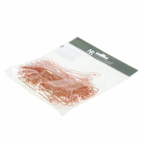 Article Fil de reliure à œillets cuivre 1mm x 120mm 100 pièces