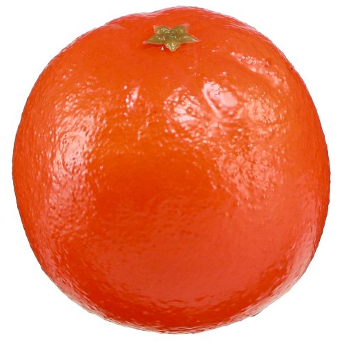 Floristik24 Fruit artificiel décoratif orange fruit artificiel Ø8cm 4 pièces