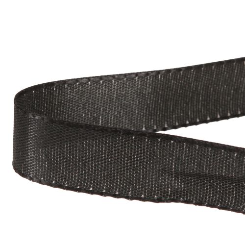 Article Ruban décoratif cadeau ruban noir lisière 15mm 3m 10 pcs