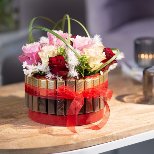 Article Ruban organza avec lisière 1,5 cm 50 m rouge