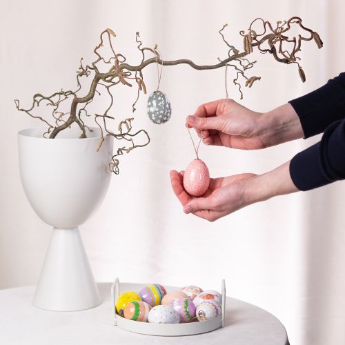 Article Décorations d'œufs de Pâques : idées originales. Charmants accessoires de décoration de Pâques, 6 cm, lot de 6.