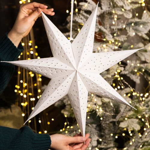 Article étoiles en papier pour illuminer les décorations de Noël festives