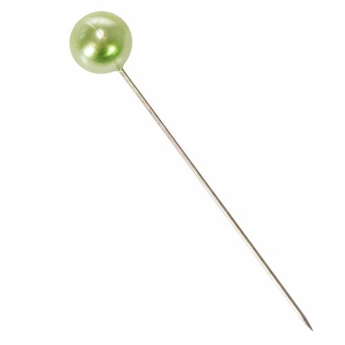 Épingles à tête de nacre, vert
