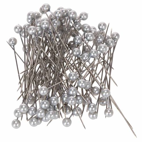 Épingles à tête de nacre Ø6 mm 65 mm argent acheter | Floristik24.be
