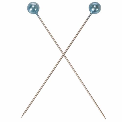 Épingles à tête de perle turquoise, Ø6 mm, 65 mm | Floristik24.be