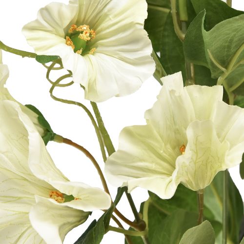 Article Pétunia fleurs de jardin artificielles blanches 85cm