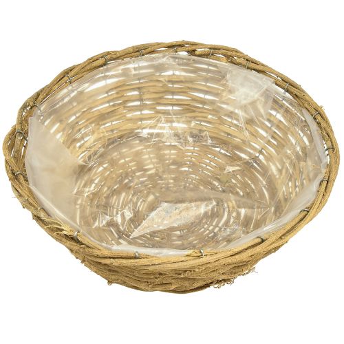 Article Bol à plantes bol décoratif rond vignes naturelles Ø35cm H12cm