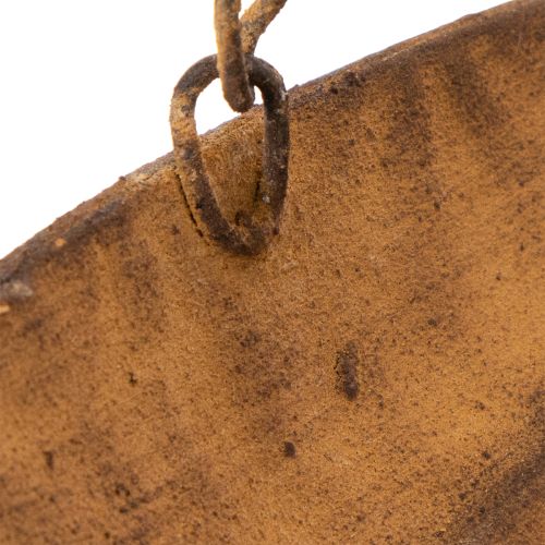 Coupe suspendue décorative, décoration de jardin, aspect rouille, Ø31cm, L62cm | Floristik24.be
