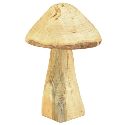 Floristik24 Champignon décoratif naturel en bois d'orme champignon en bois 27cm