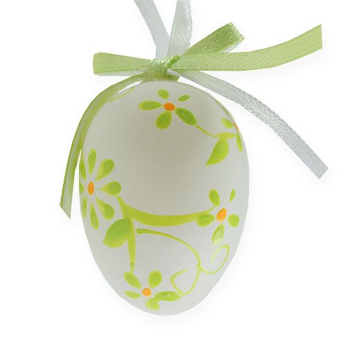 Floristik24 Œufs de Pâques artificiels 4cm 12P