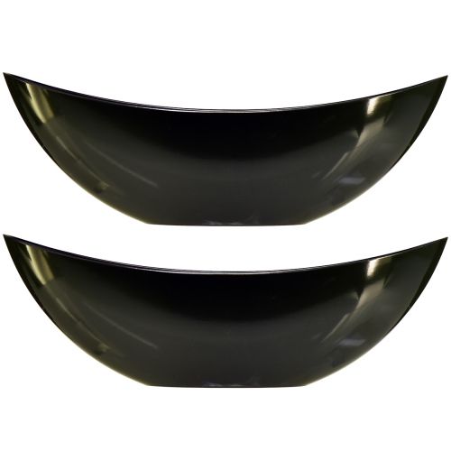 Article Bol bateau élégant en vert foncé - parfait pour planter - 39 cm 2pcs