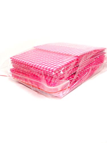 Floristik24 Sac plastique 10,5x10,5cm 16 pcs fuchsia