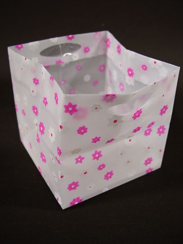 Floristik24 Sac en plastique 12x12cm 12pcs trié