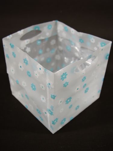 Floristik24 Sac en plastique 12x12cm 12pcs trié