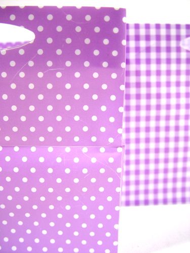 Floristik24 Sac plastique 10,5x10,5cm 16 pièces violet