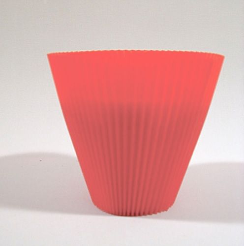 Floristik24 Bords-côtes plissés saumon 8.5cm (100pcs.)