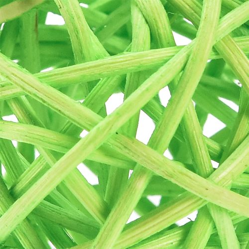 Article Boules de rotin décoration de table rotin vert jaune orange assorti Ø5cm 24 pièces