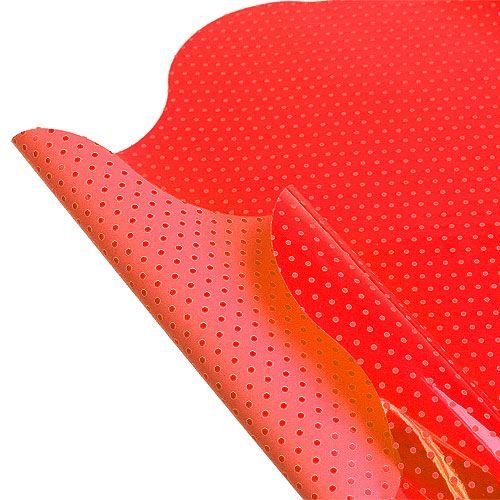 Floristik24 Manchettes Rondella Ø40cm rouge 50pcs