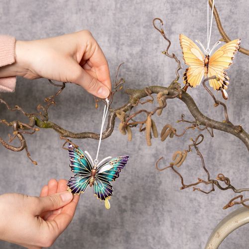 Article Pendentif papillon décoratif pour embellir votre intérieur, 8 cm, lot de 5