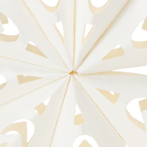 Article Flocons de neige en papier délicat pour la décoration de Noël et les motifs hivernaux