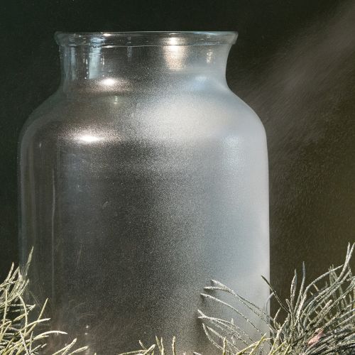 Spray neige argenté à paillettes pour fenêtres et décoration hivernale 150 ml | Floristik24.be